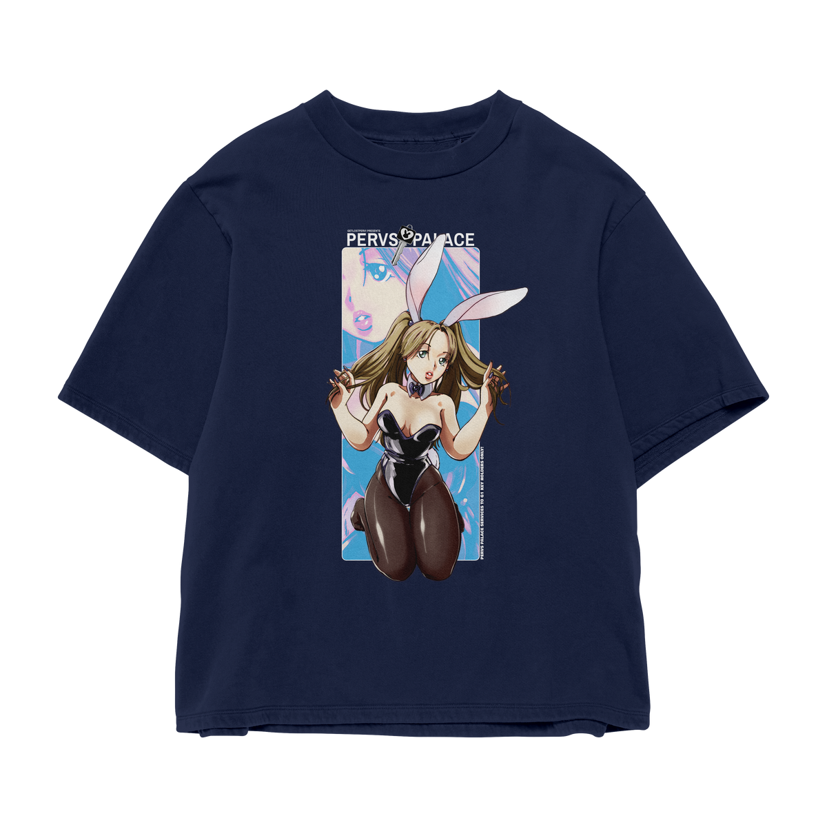 BUNNY II - NAVY TEE